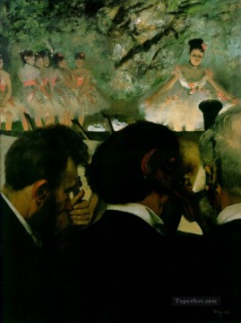 エドガー・ドガ Painting - オーケストラの音楽家たち 1872年 エドガー・ドガ